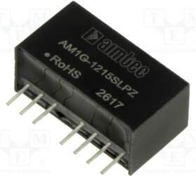 AIMTEC Converter: DC/DC; 1W; Uin: 9÷18VDC