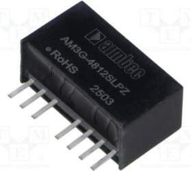 AIMTEC Converter: DC/DC; 3W; Uin: 36÷75VDC