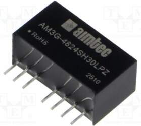 AIMTEC Converter: DC/DC; 3W; Uin: 36÷75VDC