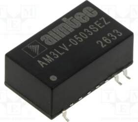 AIMTEC Converter: DC/DC; 3W; Uin: 4
