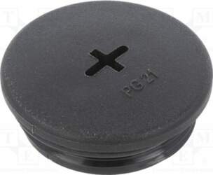 ALPHA WIRE Stopper; PG21; polyamide; black