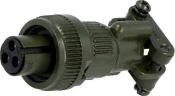 AMPHENOL Connector: circular; plug; for cable