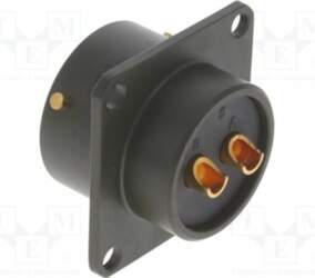 AMPHENOL Connector: circular; socket; PIN: 2