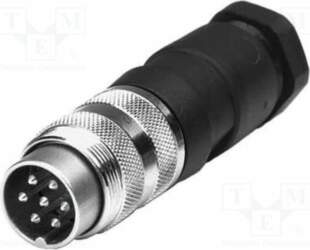 AMPHENOL Connector: M16; plug; 7A; 250V
