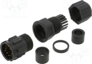 AMPHENOL LTW Connector: circular; plug; for