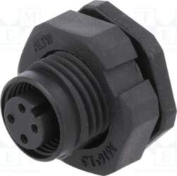 AMPHENOL LTW Connector: M12; socket; PIN: