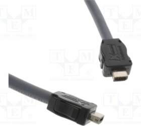 AMPHENOL Patch cord; Cat 6a; both
