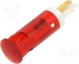 APEM Indicator: LED; flat; red bright