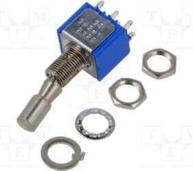 APEM Switch: toggle; Pos: 2; DPDT