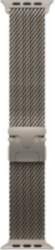 APPLE 49mm Natural Titanium Milanese Loop