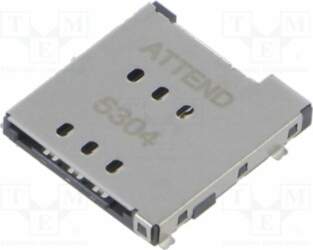ATTEND Connector: for cards; Nano SIM