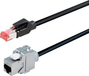 Bachmann CAT6A RJ45 cable 5m socket