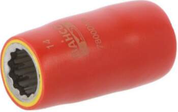 BAHCO Socket: 12-angles; insulated,socket spanner