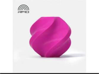 BambuLab PLA Basic Magenta (10202) materiāls