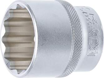 BGS TECHNIC Socket 12-p, 1/2" Drive