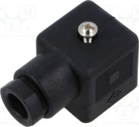 BINDER Connector: valve connector; plug; form