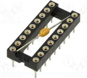 BINDER MPE Socket: integrated circuits; DIP18