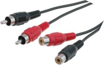 BQ CABLE Cable; RCA socket x2