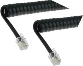BQ CABLE Cable: telephone; coiled,interlaced