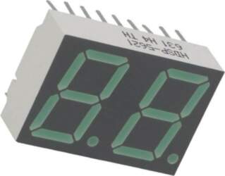 BROADCOM (AVAGO) Display: LED; 7-segment; 14