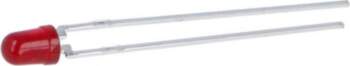 BROADCOM (AVAGO) LED; red; 3mm; 1