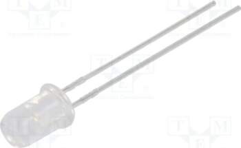BROADCOM (AVAGO) LED; red; 5mm; 30°