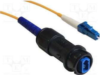 BULGIN Fiber patch cord; LC; Insulation: