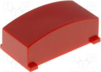 Button; rectangular; red | MEC16300-R |
