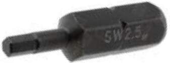 C.K Screwdriver bit; hex key