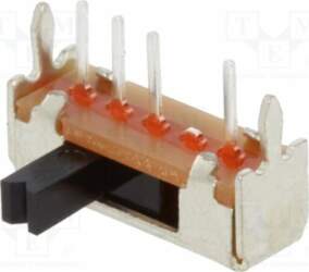 C&K Switch: slide; Pos: 3; SP3T