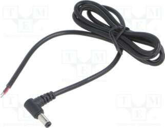 Cable; 2x0.5mm2; DC 5,5/2