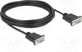 Cable; D-Sub 9pin socket,both sides