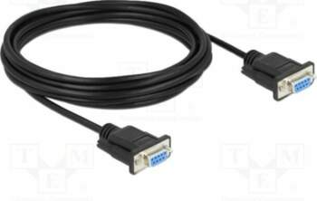 Cable; D-Sub 9pin socket,both sides