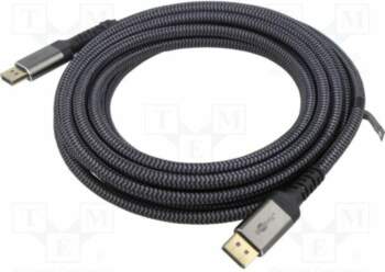 Cable; DisplayPort plug,both sides; PVC