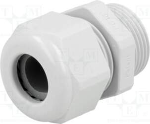 Cable gland; PG16; IP54; polyamide; light