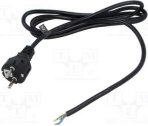 Cable; H05VV-F; 3x1mm2; CEE 7/7 (E/F)