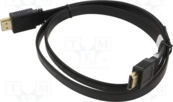 Cable; HDMI plug,both sides; PVC