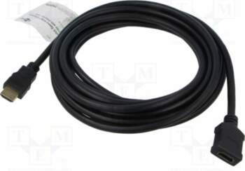 Cable; HDMI socket,HDMI plug; PVC