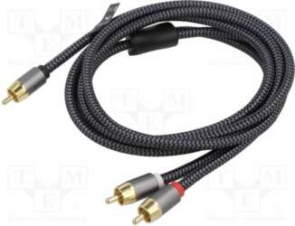 Cable; RCA plug,RCA plug x2