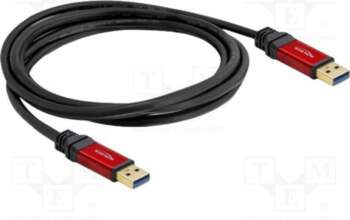 Cable; USB A plug,both sides