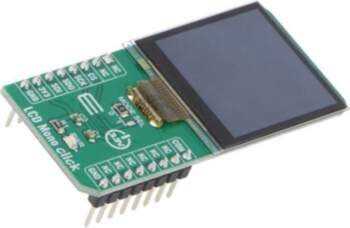 Click board; prototype board; Comp: LS013B7DH03