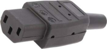 CLIFF Connector: AC supply; plug; female