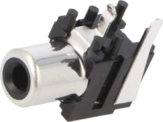 CLIFF Connector: RCA; socket; female; angled