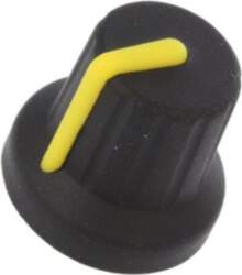 CLIFF Knob; with pointer; rubber,plastic