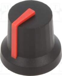 CLIFF Knob; with pointer; rubber,plastic