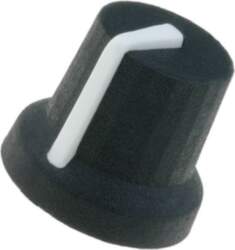 CLIFF Knob; with pointer; rubber,plastic