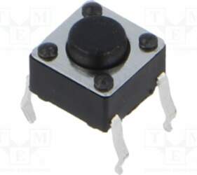 CONNFLY Microswitch TACT; SPST; Pos: 2
