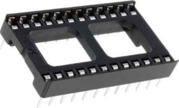 CONNFLY Socket: integrated circuits; DIP24; 15
