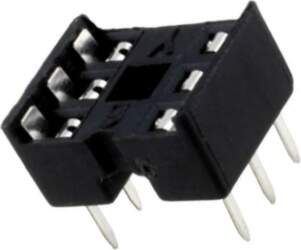 CONNFLY Socket: integrated circuits; DIP6; 7