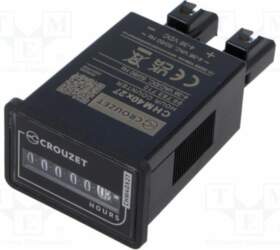 Counter: electromechanical; working time; mechanical indicator